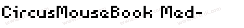 CircusMouseBook Med字体转换